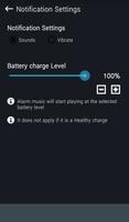 Battery charge alert - SIMPLE اسکرین شاٹ 3