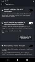 Alerte de charge de batterie capture d'écran 2