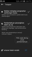 Penggera Bunyi Bateri syot layar 3