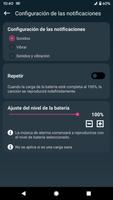 Alerta de sonido de carga de batería-Diez captura de pantalla 3