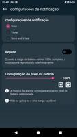 Alerta sonoro de carga da bateria-Ten imagem de tela 3