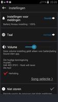 Batterij volledig is opgeladen alarm screenshot 2