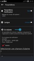 Alarme de charge de la batterie capture d'écran 2