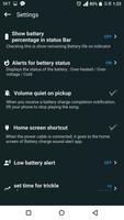 Alarme de carga da bateria imagem de tela 2