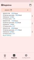 Podómetro-Contador de pasos captura de pantalla 3