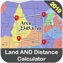 Calculadora de área Medida de tierra y distancia APK