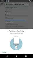Browser for FIDO2 - WebAuthn - captura de pantalla 1