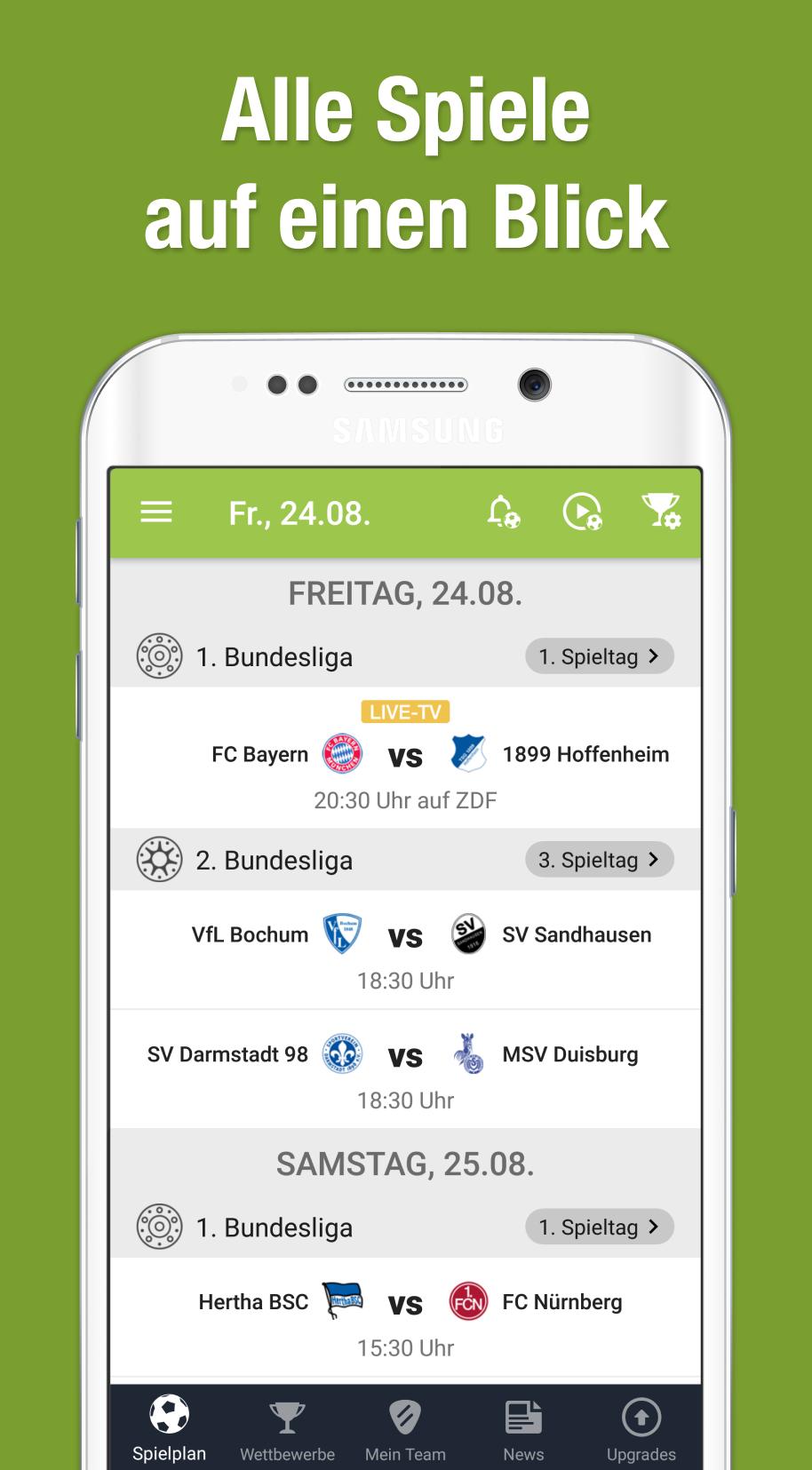 TV.de Bundesliga Fußball App for Android - APK Download