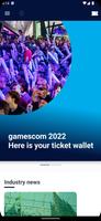 gamescom ticketing app Affiche