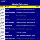 Bahnhoftafel mit GPS ícone