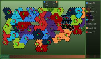 Hexagon Fight captura de pantalla 2