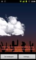 Cloudy Sky Live Wallpaper capture d'écran 2