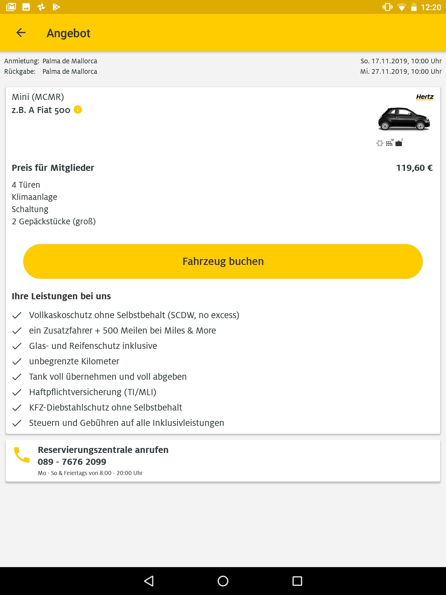 Adac Mietwagen For Android Apk Download