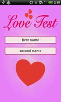 Love Test Calculator plakat