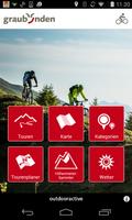 Graubünden Mountainbike الملصق