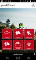 Graubünden mountain biking poster