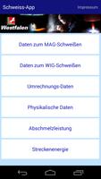 Schweiß-App Westfalen AG poster
