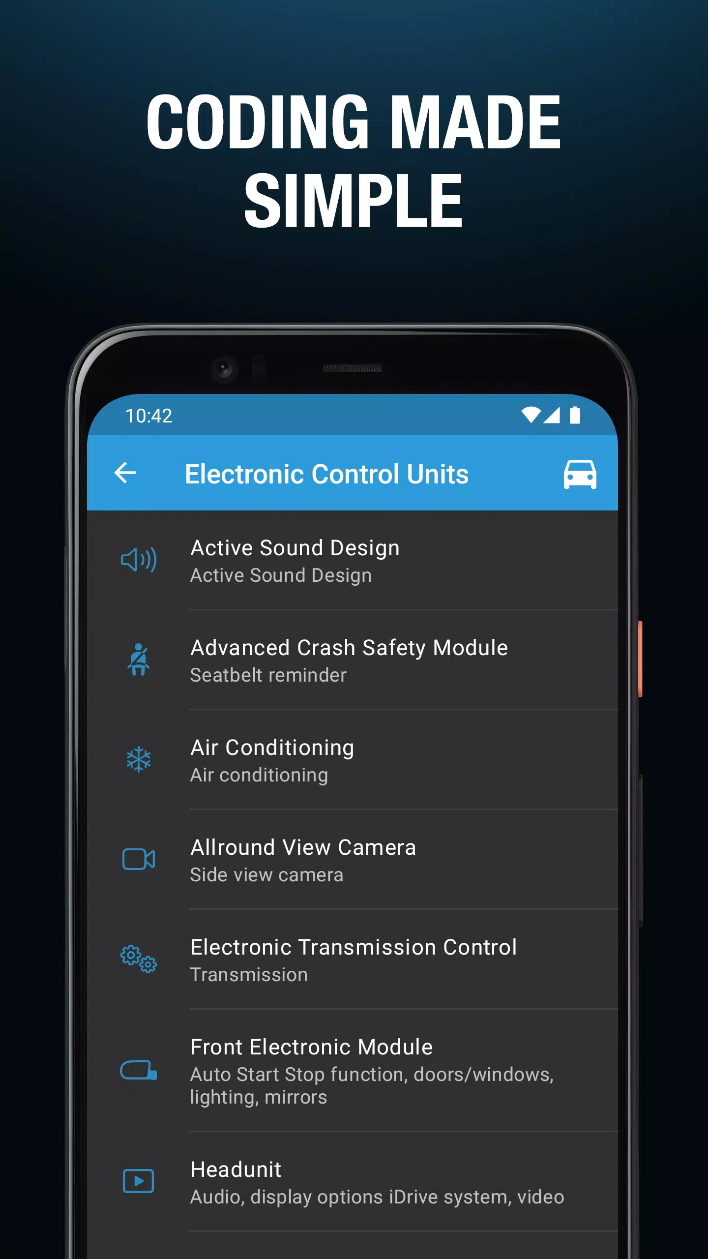 Download BimmerCode for BMW and MINI 4.27.3-... APK for Android - Free