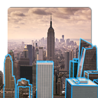 3D New York Live Wallpaper icône