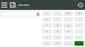 Calculator with math.js постер