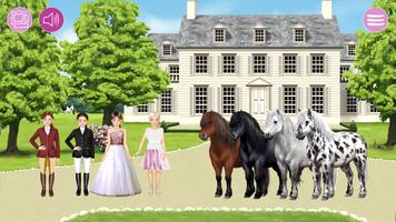 Pony and rider dress-up fun screenshot 1