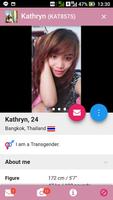 LadyboyKisses Flirt Plakat