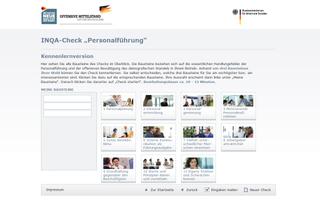 INQA-Check Personalführung Screenshot 1
