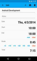 Work Tracker syot layar 1