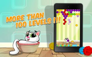 Bubble Shooter Cat Affiche