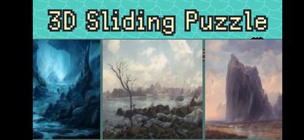 3D Sliding Puzzle 海报