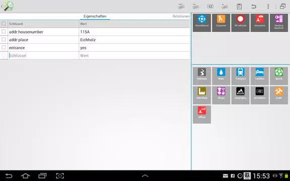 Screenshot 14 for Vespucci - an OSM Editor