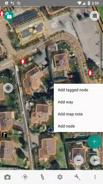 Screenshot 2 for Vespucci - an OSM Editor