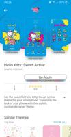 Hello Kitty Themes Store اسکرین شاٹ 3