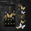 Gold And Silver Butterflies Th APK