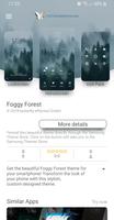 Foggy Forest Theme captura de pantalla 1