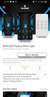 Playboy Blue Light Theme スクリーンショット 1