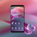 Waterdrop On Petal Theme APK