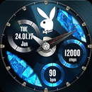 Playboy Crystals Watch Face APK