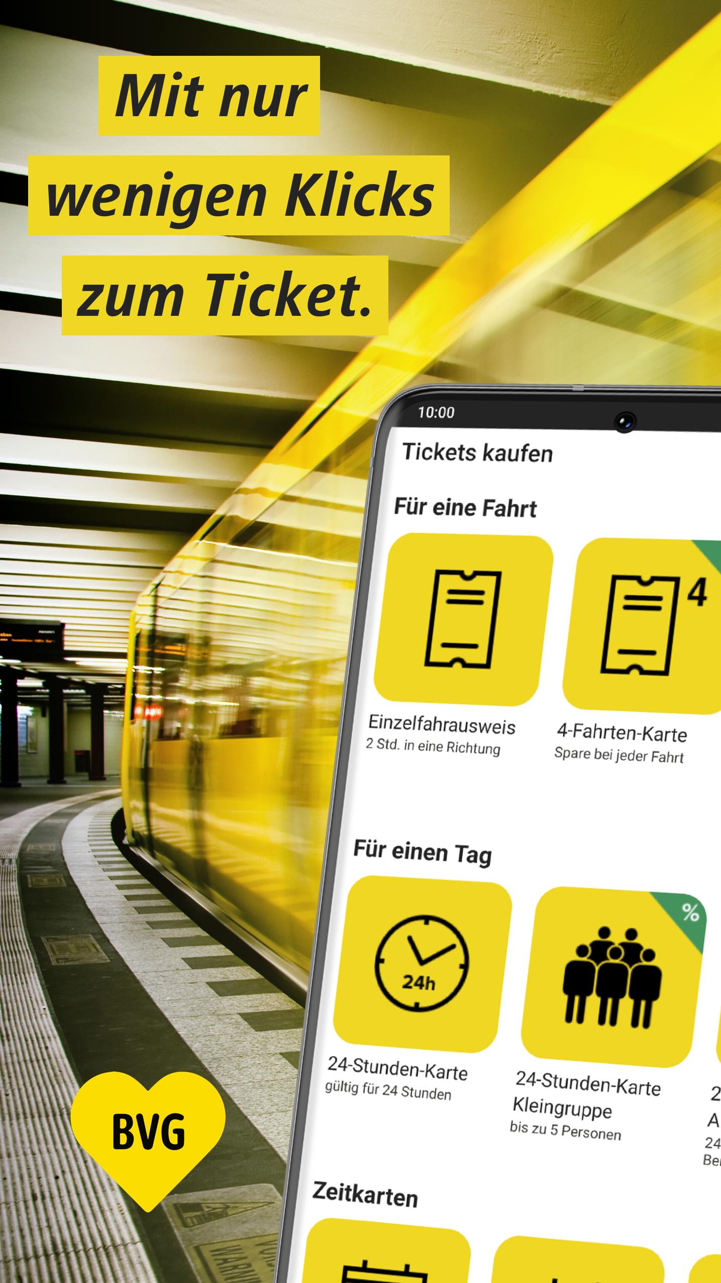 BVG Tickets: Bus, Bahn & Tram APK für Android herunterladen