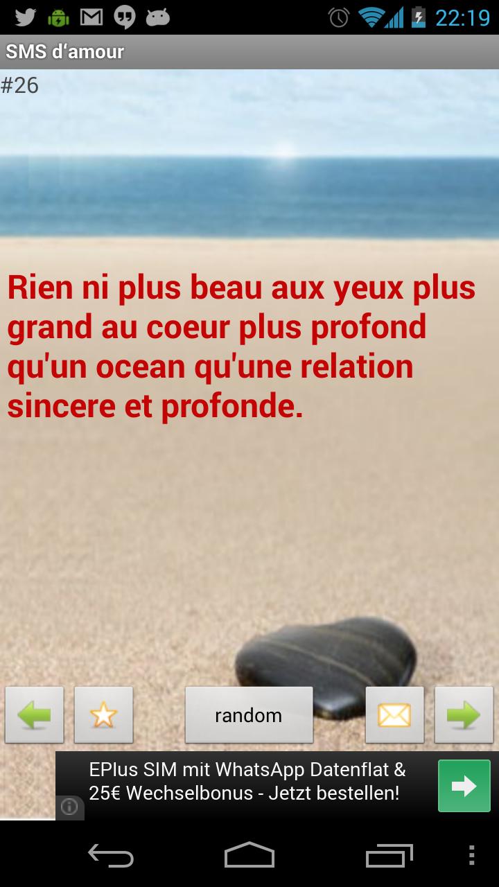 Sms Damour French Love Poems For Android Apk Download