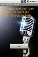 Deine Mutter Sprüche ポスター