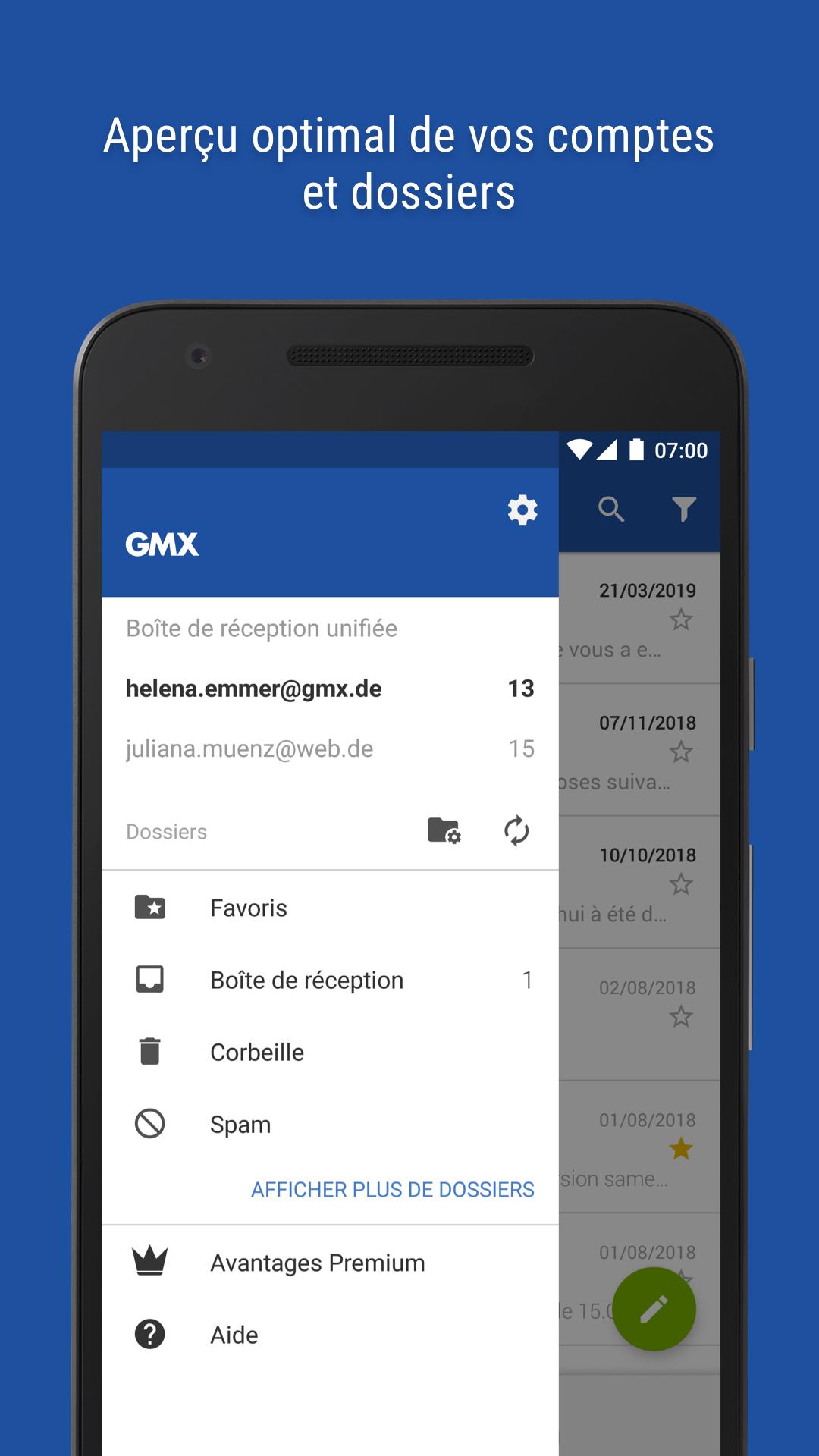 GMX - Mail & Cloud pour Android - Téléchargez lAPK GMX - Mail & Cloud pour Android - Téléchargez lAPK