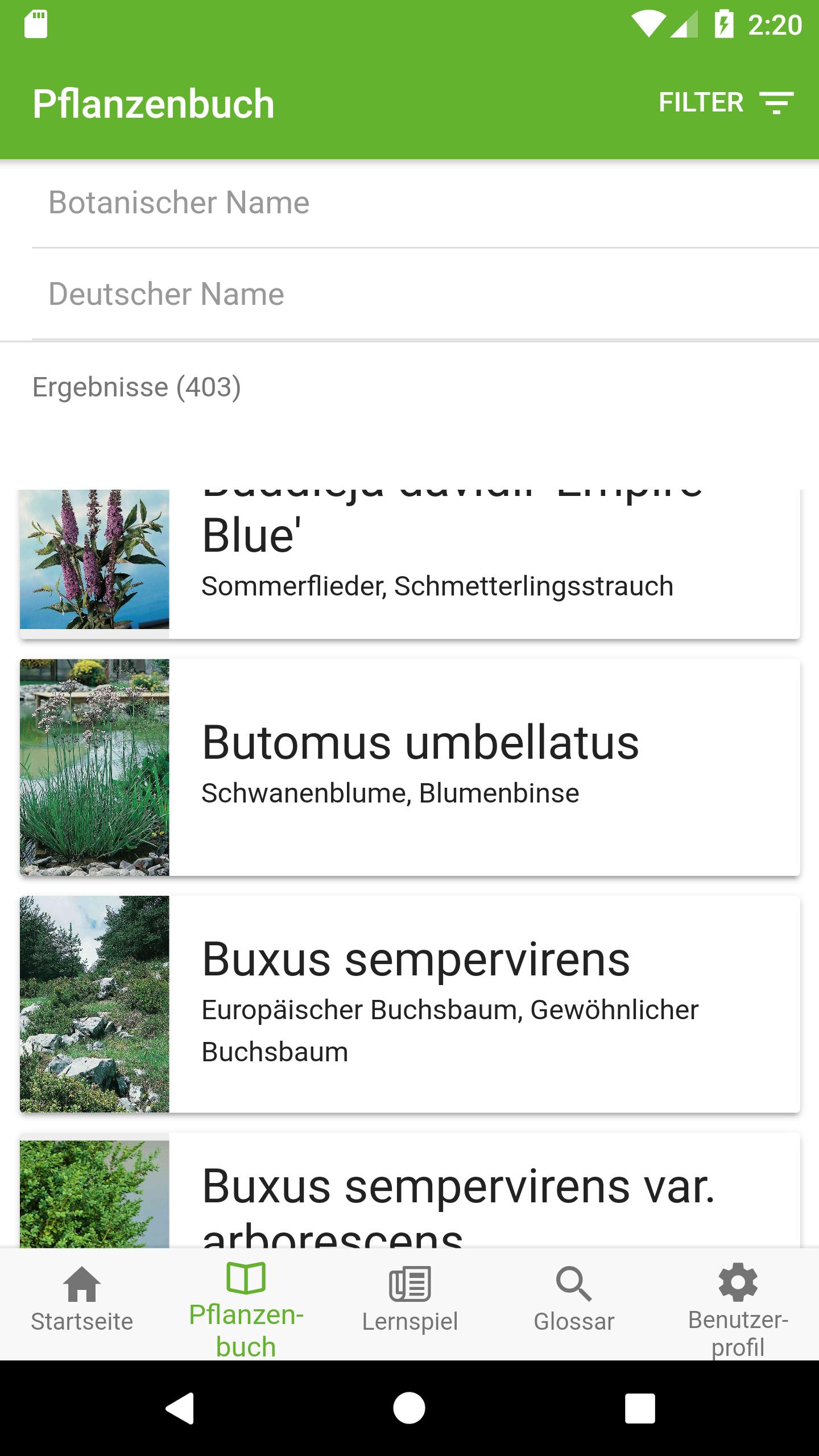 GaLaBau Pflanzen for Android - APK Download