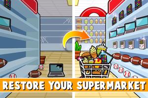 Idle Supermarket Empire Tycoon imagem de tela 2