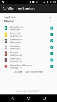 Abfalltermine Landkreis Bamberg 海报