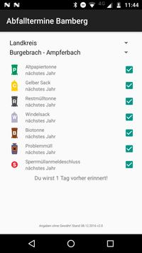 Abfalltermine Landkreis Bamberg 截图 1