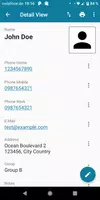 Customer Database screenshot 3