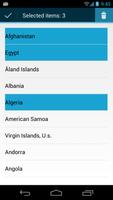 ListView Interactions تصوير الشاشة 1