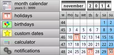 Endless Calendar