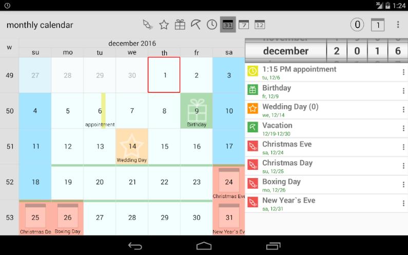 Ewiger kalender app